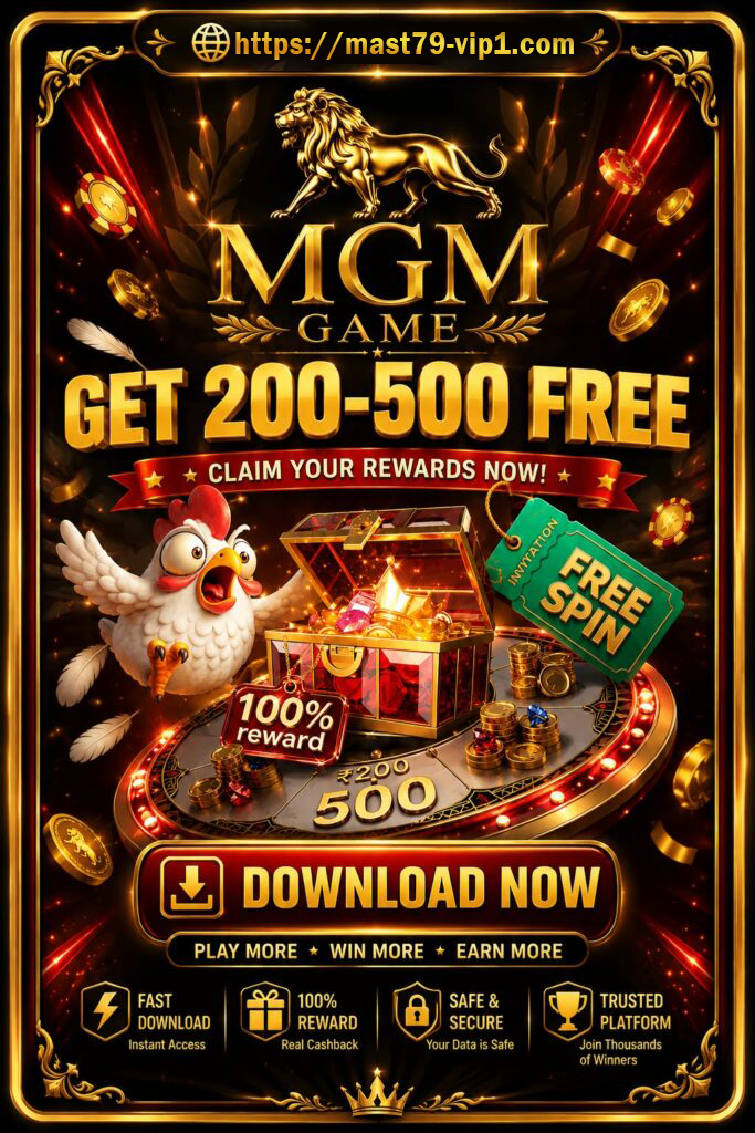 MGM Game Android guide banner for Indian users