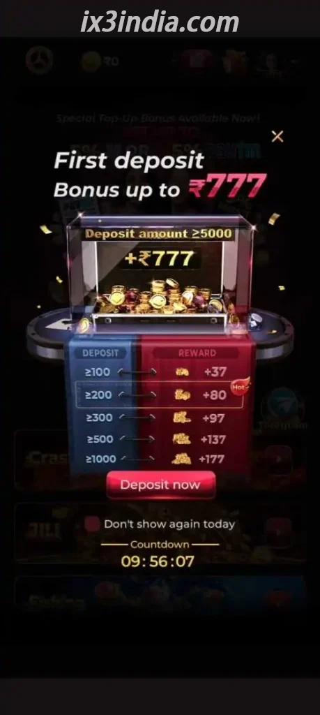 IX3 Game Android app screenshot 4
